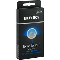 Extra fuktig 6-pack – transparenta kondomer med mer glidfilm