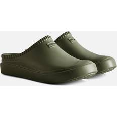 Grün Pantoletten Hunter In/Out Bloom Rubber Clogs