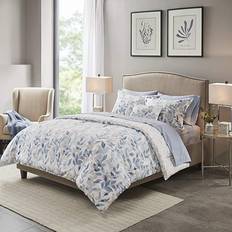 Textiles Madison Park Essentials Sofia Bedspread Blue (264.2x233.7cm)