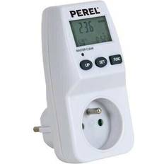 Barato Medidores de Consumo de Energía Perel E305em5 Medidor de energía, 230 V/16 a, protección de contacto