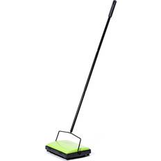 Tappeti Wenko Scopa Per Tappeti E Moquette Pulisce Rapidamente E Facilmente Pieghevole Per Risparmiare Spazio Ferro Verde, Nero