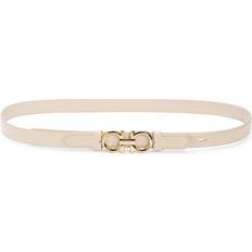 Ferragamo Double Gancio Calfskin Leather Belt