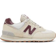 New Balance 574 Moon Beam - Burgundy