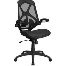 Transparent Office Chairs Flash Furniture Kimble High Back Office Chair