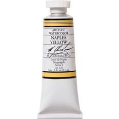 M. Graham 12 Ounce Tube Watercolor Paint Naples Yellow