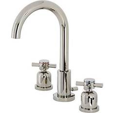 Kingston Brass Fauceture FSC8929DX Concord Widespread Bathroom Faucet Polished Nicke Nickel