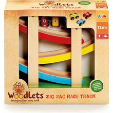 Addo Play Woodlets Zig Zag Car Track