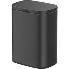 Wenko Toiletspande Wenko Vægmonteret Affaldsspand Mat Sort 5L