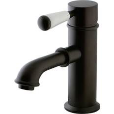 Kingston Brass KS7415DPL Paris Single Porcelain Lever Handle Bathroom
