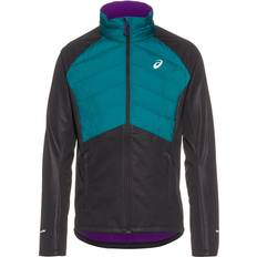 Asics Men's Winter Run Jacket - Velvet Pine/Performance Black Heather