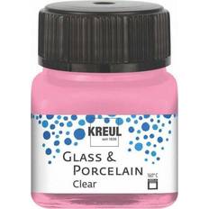 Pink Glass Colours Kreul Glass & Porcelain Clear rosa 20 ml