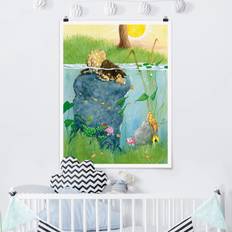 Affiches Poster Chambre Enfant Pony Leo