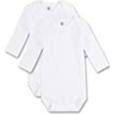 Unisex – babybody 321861, 2-pack, enfärgad, Vit