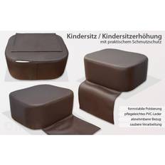 Schwarz Sitzkissen EyePower Kinderkissen, Kinder-Sitzerhöhung, Kissen für Friseurstühle, pflegeleicht, Farbe schwarz, mit umschl