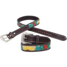 Yellow Belts Circle Y Unisex Risin Sunflower Belt