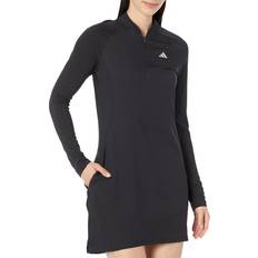 Black - Golf Dresses adidas Long Sleeve Golf Dress - Black