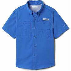 Columbia Boy's PFG Tamiami Short Sleeve Shirt - Vivid Blue (1675321)