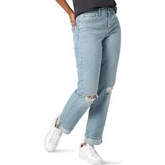 Lee Legendary Mid-Rise Boyfriend Jean, Women's, Regular, Light Blue