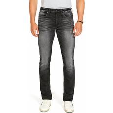 Buffalo David Bitton Men's Slim Ash Jeans - Dark Sanded Black