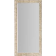 Serenity White Wash Sandpiper Floor Mirror