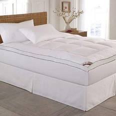 Mattress pad king Kathy Ireland Gusseted Mattress Cover White (213.4x182.9)