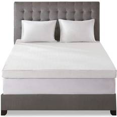 Mattress Covers Sleep Philosophy 4" Gel Mattress Cover White (213.4x182.9cm)
