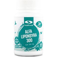 Alfa liponsyra Healthwell Alfa Liponsyre 300 60 st