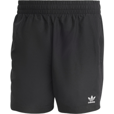 adidas Adicolor Essentials Solid Swim Shorts - Black/White