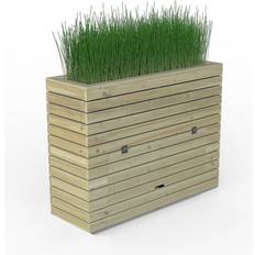 Linear Planter with Storage
