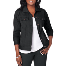 Jessica London Classic Cotton Denim Jacket