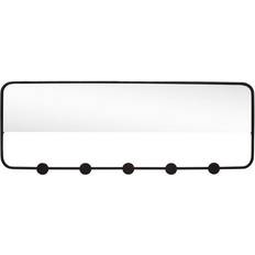 Glas Klädkrokar Hübsch Mirror Coat Rack Klädkrok