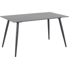 Metal Dining Tables Nordform Wicklow Ceramic Black Dining Table