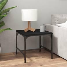 Noir Tables Console vidaXL d'Appoint Noir 40x40x35 cm Table Console 40x40cm