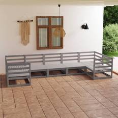Outdoor Lounge Sets on sale vidaXL 7 Piece Garden Outdoor Lounge Set
