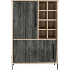 Gris Muebles Bar Core Products Harvard Carbon 2 Liquor Cabinet