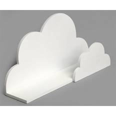 Oro Estanterías de Pared Cloud Shelf - White Estantería de Pared