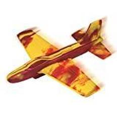 Cerfs-volants Günther Avion De Lancer Stunt Glider 18 x 18 cm Jaune Rouge