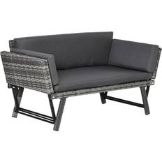 Sofas OutSunny Polyrattan 2 Sofa
