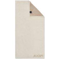 Beige Serviettes de bain Joop! Classic Doubleface Serviette de bain Beige (100x50cm)