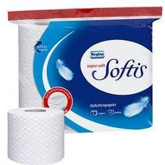 Toilettenpapier 4 lagig Regina Softis Toilettenpapier 4-lagig 9 Rollen