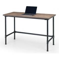 Julian Bowen Rectangular Writing Desks Julian Bowen Carnegie Pipe Mocha Elm Writing Desk