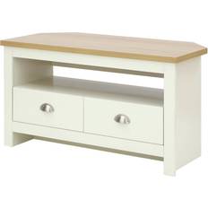 Beige TV Benches GFW Lancaster Cream TV Bench 111.5x81cm