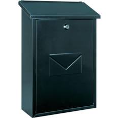 Grey Letterboxes Rottner Parma Top-Loading Steel Post Box