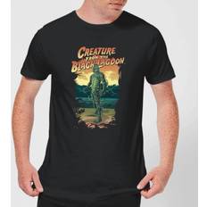 Universal Monsters Creature From The Black Lagoon Illustrated Men's T-Shirt Black 