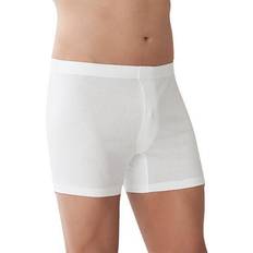 Zimmerli of Switzerland Sea Island Cotton Boxer Shorts White