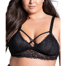 Lacy Longline Lattice Bralette