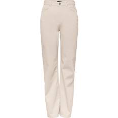 Pieces Pcholly Jeans - White