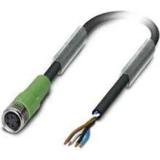 Electrical Accessories Phoenix Contact Sensor-Kabel, Buchse M8 gerade,4p.,3m SAC4P-3,0-PUR/M8FS