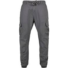 Slim-fit Hosen Urban Classics Cargo Sweat Jogging Drainpipe Pants - Darkshadow