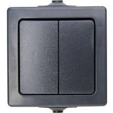 Kopp 565515009 Wet room switch product range Nautic Anthracite